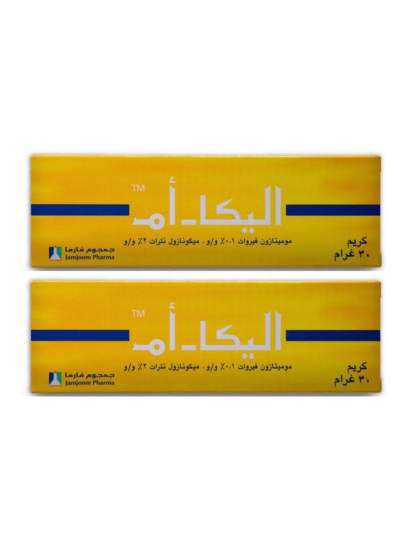 جمجوم فارما عبوتين من اليكا م كريم 30 جم - Image 1